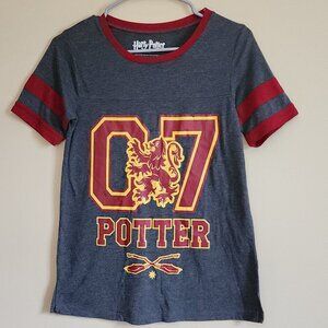 Harry Potter -Womens/Juniors Gryffindor Harry Potter T-Shirt Short Sleeve Size S